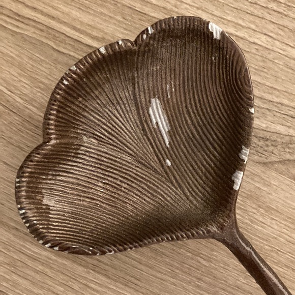 Michael Aram tulip servers brown enamel - Picture 3 of 14